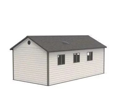Lifetime 11 Ft. X 21 Ft. Outdoor Storage Shed With Tri-Fold Doors - Image 14