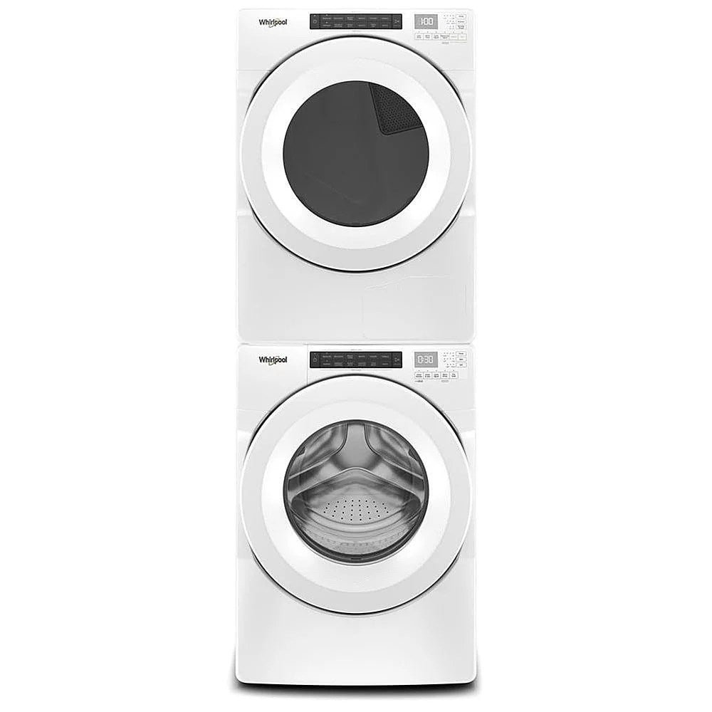 Whirlpool β 4.3 Cu. Ft. High Efficiency Stackable Front Load Washer with 35 Cycle Options β White - Image 9