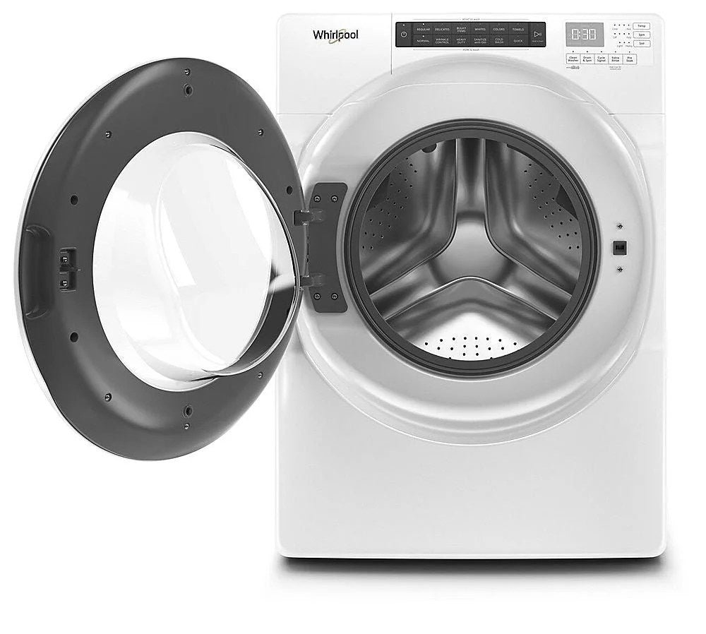 Whirlpool β 4.3 Cu. Ft. High Efficiency Stackable Front Load Washer with 35 Cycle Options β White - Image 7