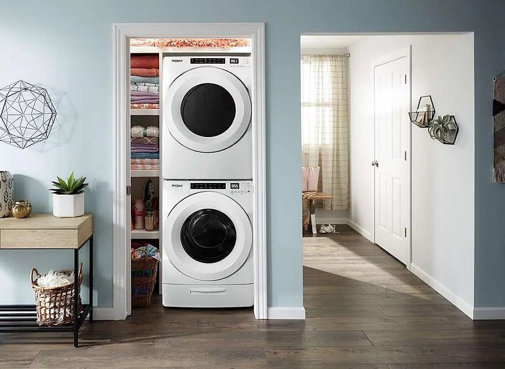 Whirlpool β 4.3 Cu. Ft. High Efficiency Stackable Front Load Washer with 35 Cycle Options β White - Image 5
