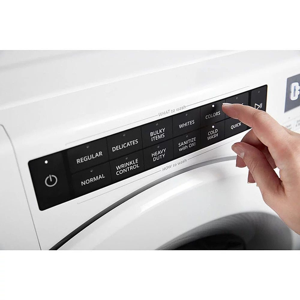 Whirlpool β 4.3 Cu. Ft. High Efficiency Stackable Front Load Washer with 35 Cycle Options β White - Image 10