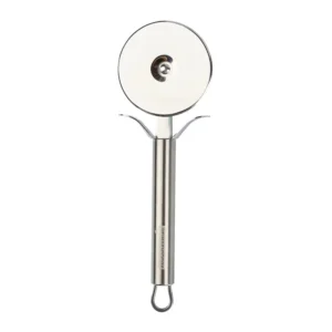 Stainless Steel Pizza Cutter with Protective Finger Guard