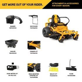 Ultima ZT1 50 in. Fabricated Deck 25HP V-Twin Kohler 7000 Series Engine Dual Hydro Drive Gas Zero Turn Riding Lawn Mower - Image 3