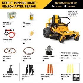 Ultima ZT1 50 in. Fabricated Deck 25HP V-Twin Kohler 7000 Series Engine Dual Hydro Drive Gas Zero Turn Riding Lawn Mower - Image 2